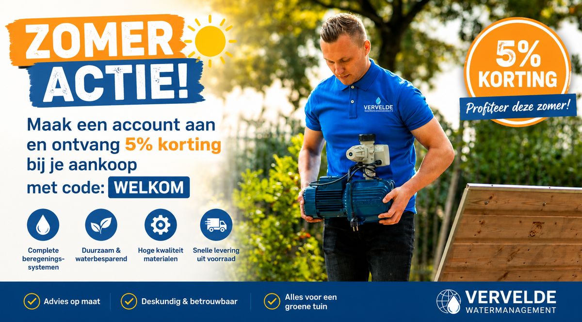 PVC, Beregening, Zink & Watertechniek