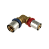 BONFIX Alu-pers verloopknie 20 x 16 mm