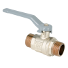 BONFIX Kogelkraan 3/4" bu.dr. x 3/4" bu.dr. + grijze hendel