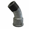 Gegalvaniseerde Sanha Nr.40 bocht bi-bu 45gr 