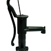 Handpomp met wandflens. Aansluiting: 1¼” binnendraad. Doorlaat ± 18 ltr./min.