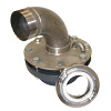 RVS 304 Putdeksel 4" doorvoer 200mm