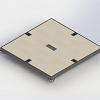 STAKKA AX-S Staalframe met gewapend beton deksel (1-delig) (B125) 610x610mm