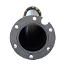 Stijgbuis RVS304 104x2mm met flenzen 4" L=3mtr.