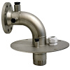 RVS 304 bronkap 3" passend op flens PVC 250mm