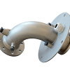 RVS bronkap passend op PVC flens 250 mm t.b.v. 4” stijgbuis