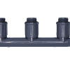 Rain Bird PVC Manifold/Waterverdeler - 3-weg+ingang (1" bi.dr. x 1" bu.dr x 1" bu.dr. uitgang)