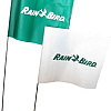 Rain Bird Markeervlag groen/wit   | 100 STK |
