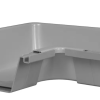 HWA PVC Bakgoot buitenhoek