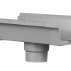 HWA PVC Bakgoot lijmuitloop