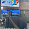 Vetafscheider HDPE 4l/s 400 liter slib rechthoekig grond inbouw. Geschikt voor verkeersklasse A 15 k