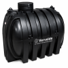 Regenwatertank LDPE zwart 3000 liter CU ondergronds