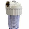 Patroonfilter ½" - max. doorstroming 1.200 l/uur - 60 micron - max. 7 bar