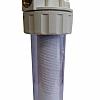 Patroonfilter 1½" met touwfilter - max. doorstroming 1.500 l/uur - 25 micron - max. 7 bar