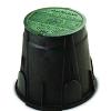 Rain Bird VB-7-RND7" Kleppendoos Rond behuizing & deksel (groen) - Ø21.4xH23.4cm