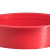 De PVC speciedeksel rood