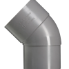 HWA bocht 45 graden verjongd  1x lijmverbinding