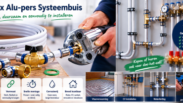 bonfix alu pers fittingen alu pers systeembuis