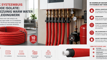 bonfix alu pers systeembuis rood