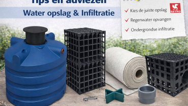 tips en adviezen water opslag infiltratie