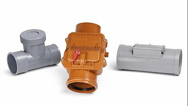 terugslagkleppen voor riool