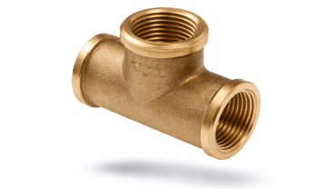 messing draadfitting 1