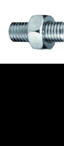 VDL Bout M8x60 RVS + Moer RVS