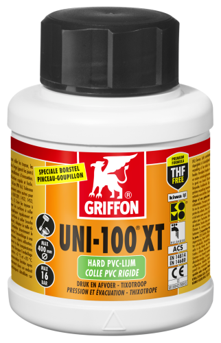 Pvc-lijm Griffon UNI 100 XT
