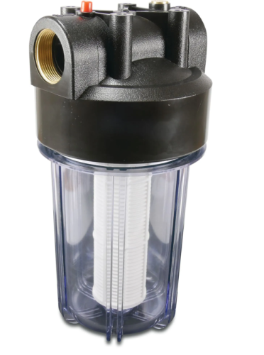 Profec Cartridgefilter 10" kunststof 1 1/2" binnendraad 8bar