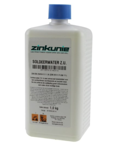 Soflux soldeerwater S39 voor zinken goot (1 ltr)