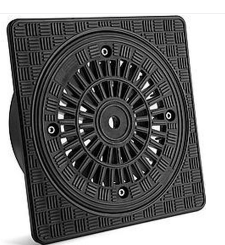 Karmat® PP Putafdekking, vierkant, dicht 365 x 365 mm