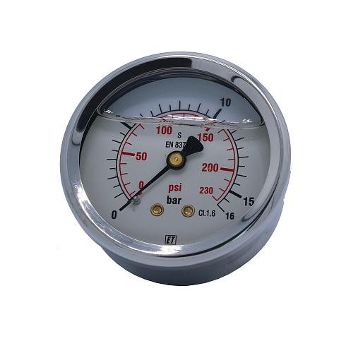 Manometer 0-16 bar glyc. aa