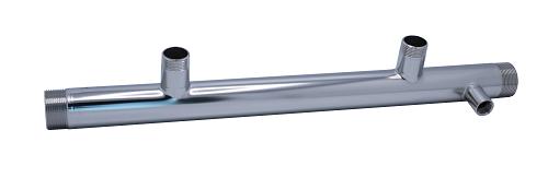 RVS manifold Zuig 2 -1 1/4" (1x1/2)