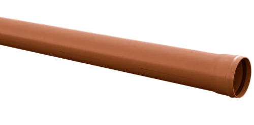 PVC afvoerbuis met machetmof 