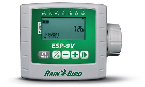 Rain Bird ESP-9V 1-Stations Batterij-Controller (9V)