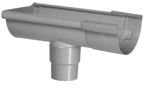 PVC kraalgoot einduitloop links