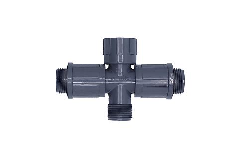 Rain Bird Kruisstuk. 2 x swivel 1" bi.dr. x 1" bu.dr.