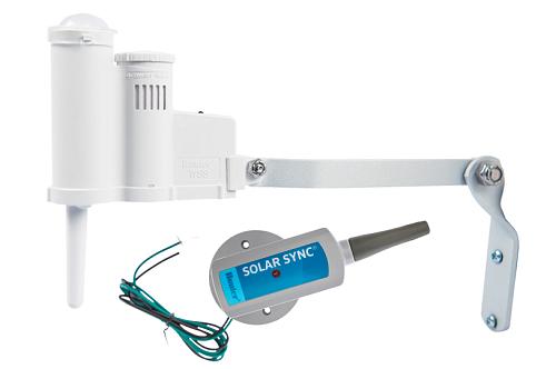 Hunter WSS-SEN Wireless Solar Sync set met wandsteun