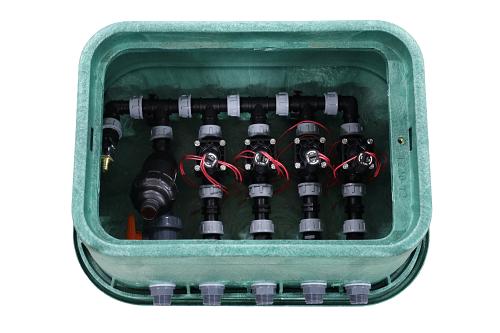 Voorgemonteerde Hunter kleppendoos, 4-groepen