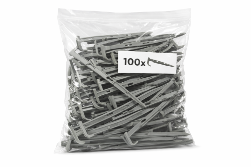 AK Palaplast ZAK Grondpen 16mm. lengte=30cm  PP - 100st.