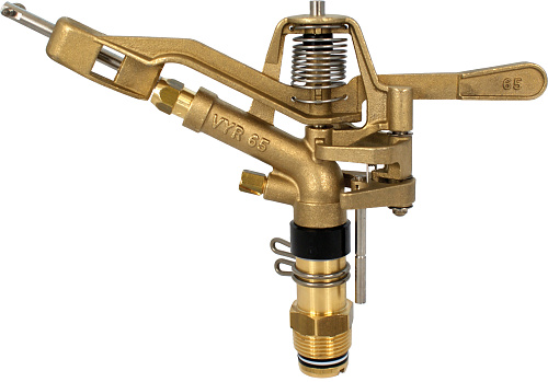 Vyrsa VYR-65 Messing Sectorsproeier 1" bi.dr. met straalbreker + nozzle 4,8 mm x 3,2 mm