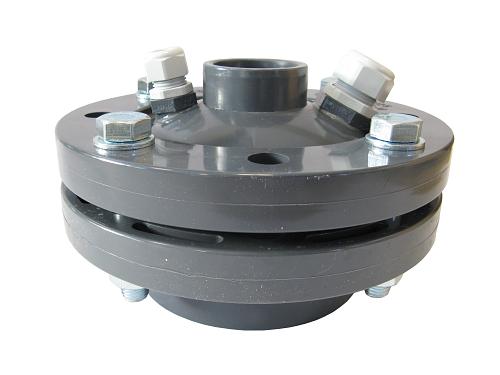 Putdeksel PVC 125mm 1 1/4" doorvoer