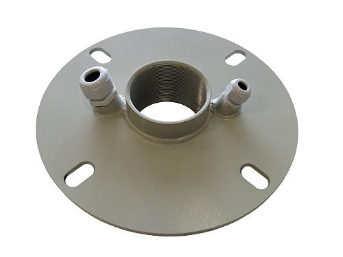 RVS 304 bronkap 3" + 1/2" & 3/4"doorvoer NETTO