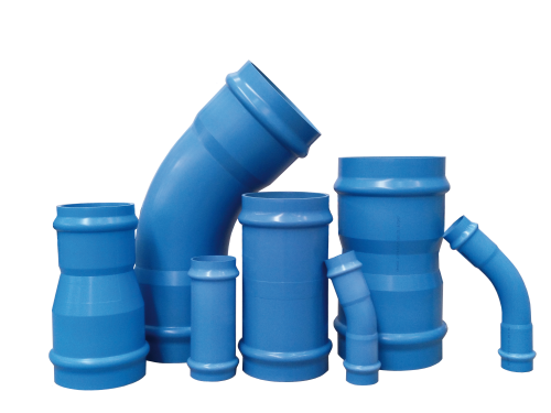 Bocht 160mm 45gr. PN16 PVC-O