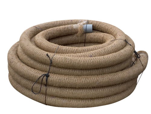 PVC Drainageslang Kokos rol 50 meter 