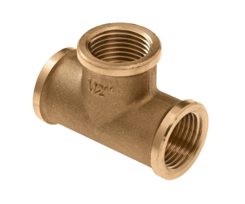 BONFIX Draad messing T-stuk 3 x binnendraad