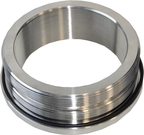 RVS verloopring 5" x 4"