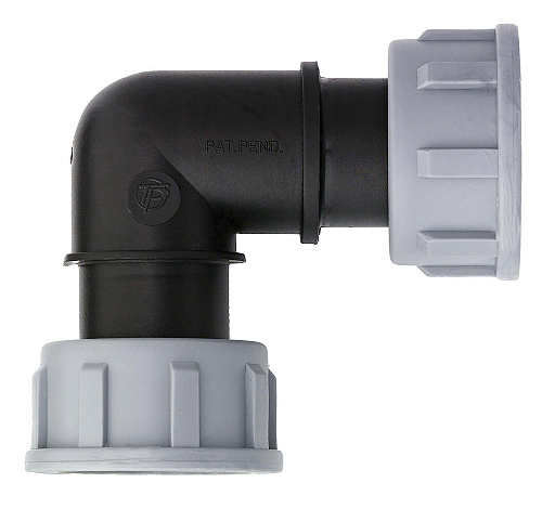 PP swivel knie 1" bi.dr.
