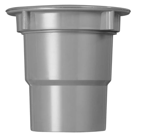 HWA De PVC bakgootuitloop met wartel