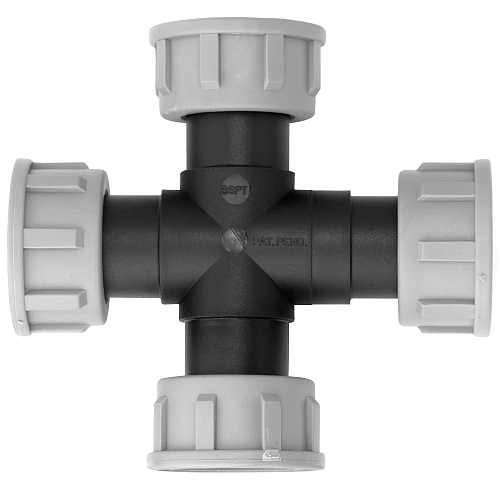 PP Kruisstuk 4 x 1" bi.dr.